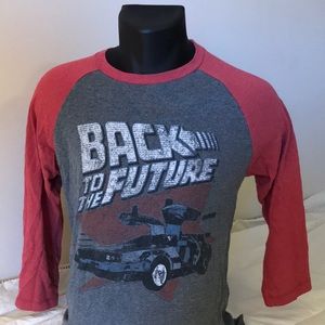 Back to the Future Baseball Tshirt